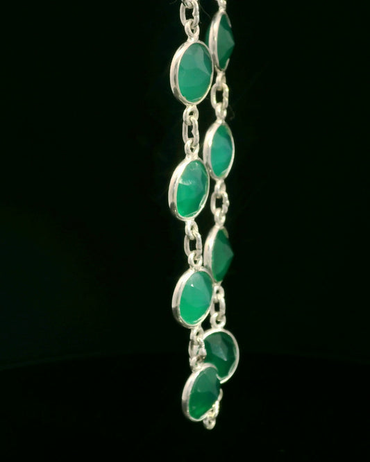 Elegant Chrysoprase Bracelet