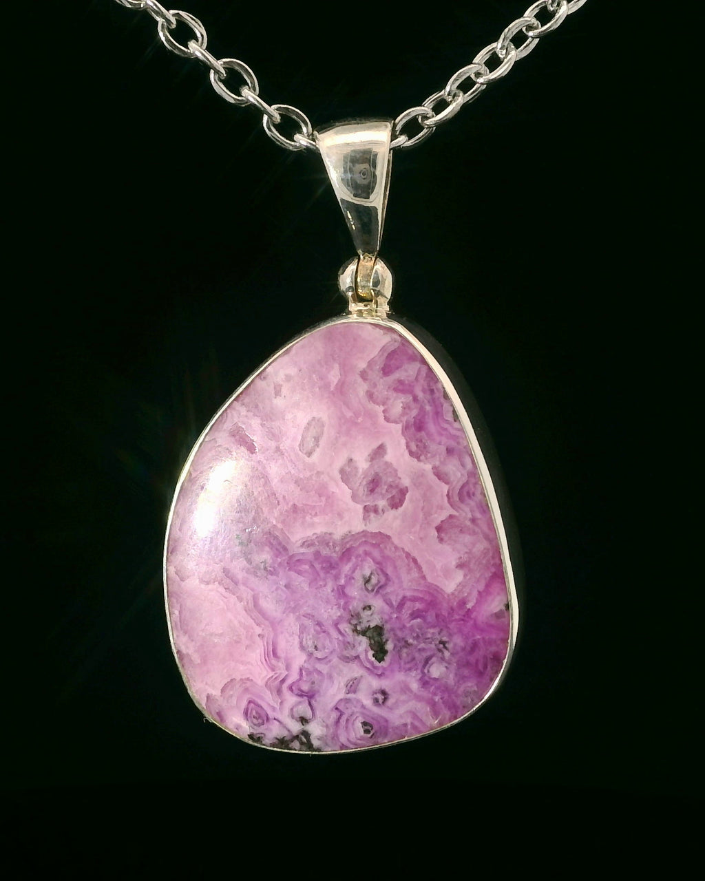 Rhodochroisite Pendant