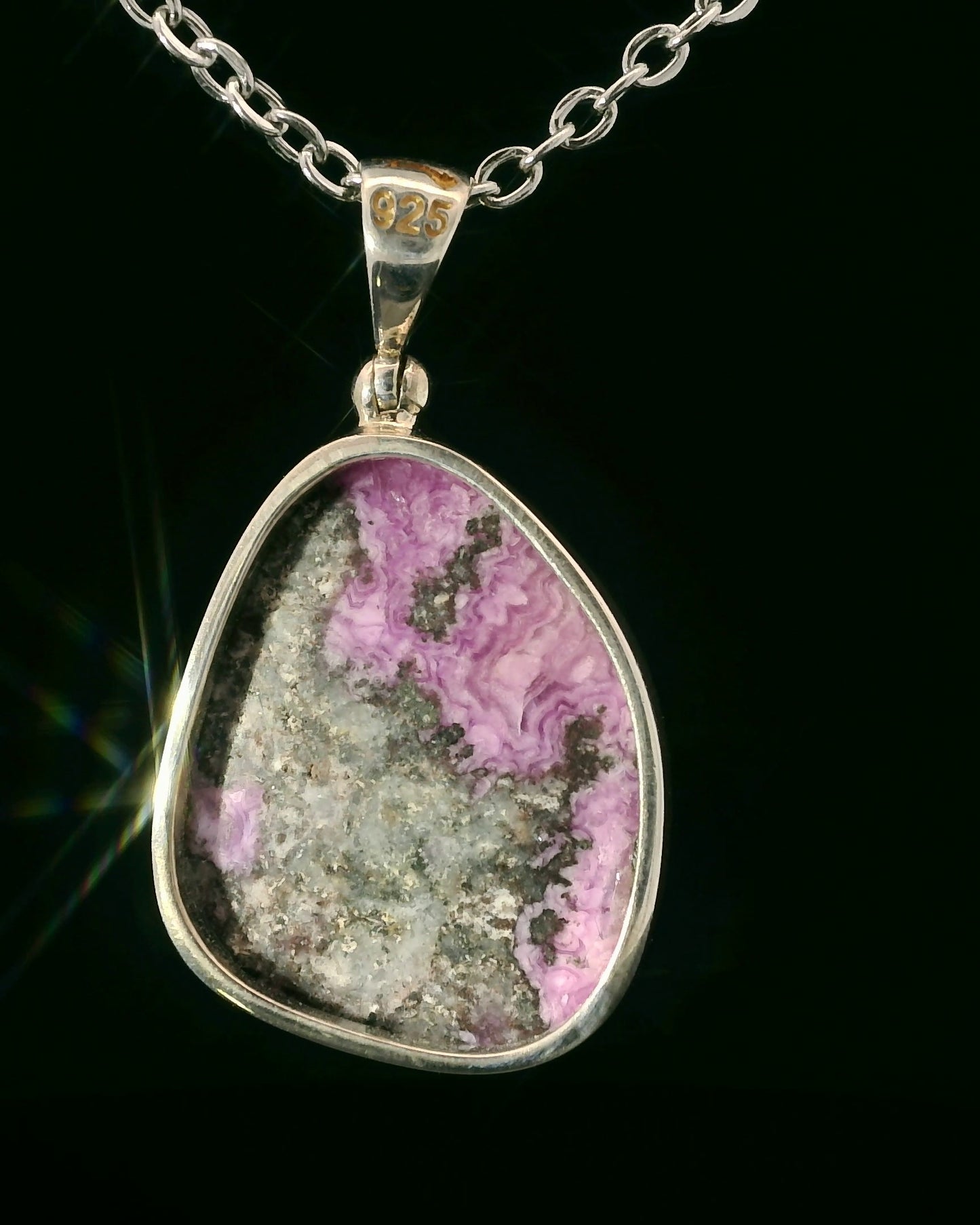 Rhodochroisite Pendant