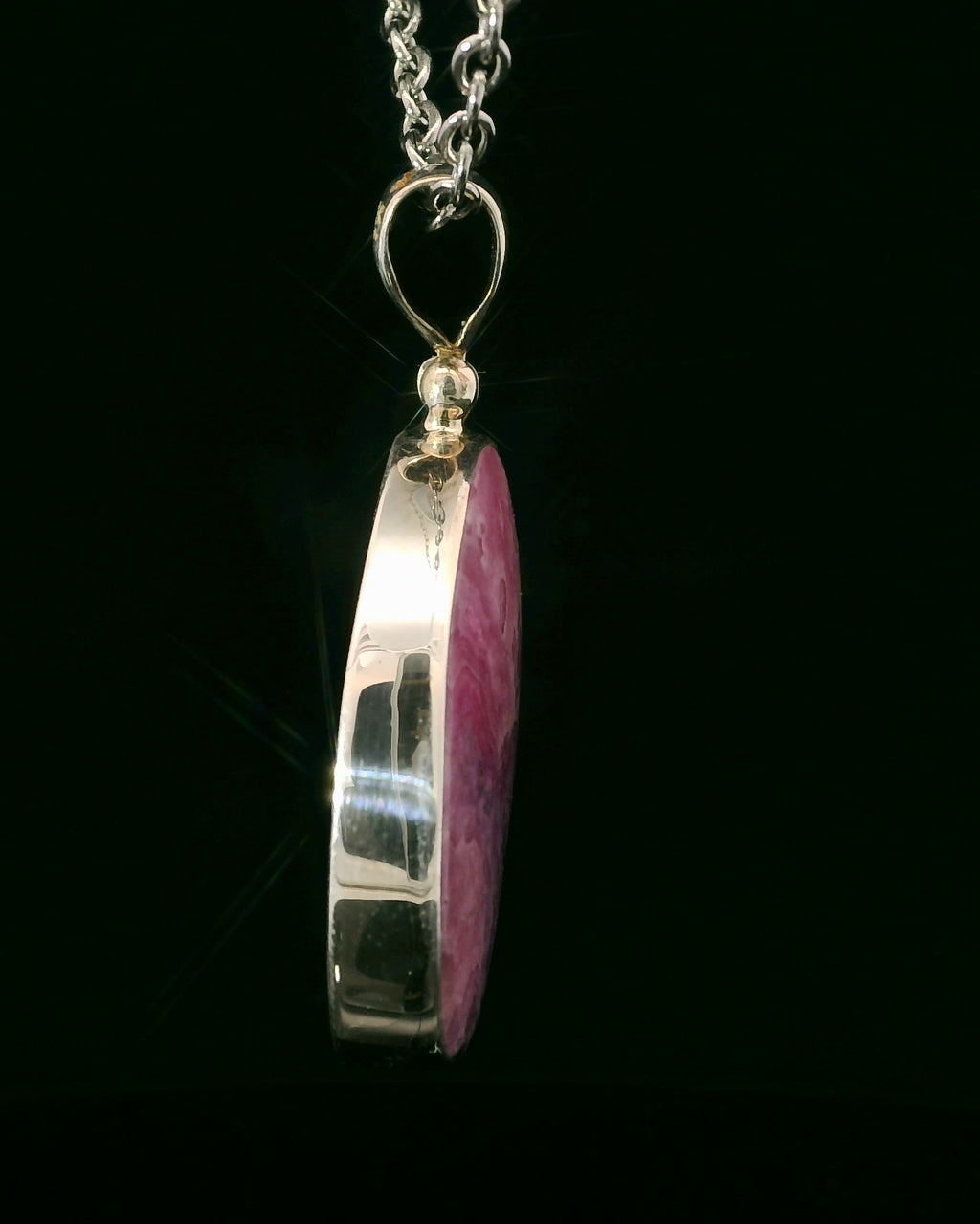 Rhodochroisite Pendant