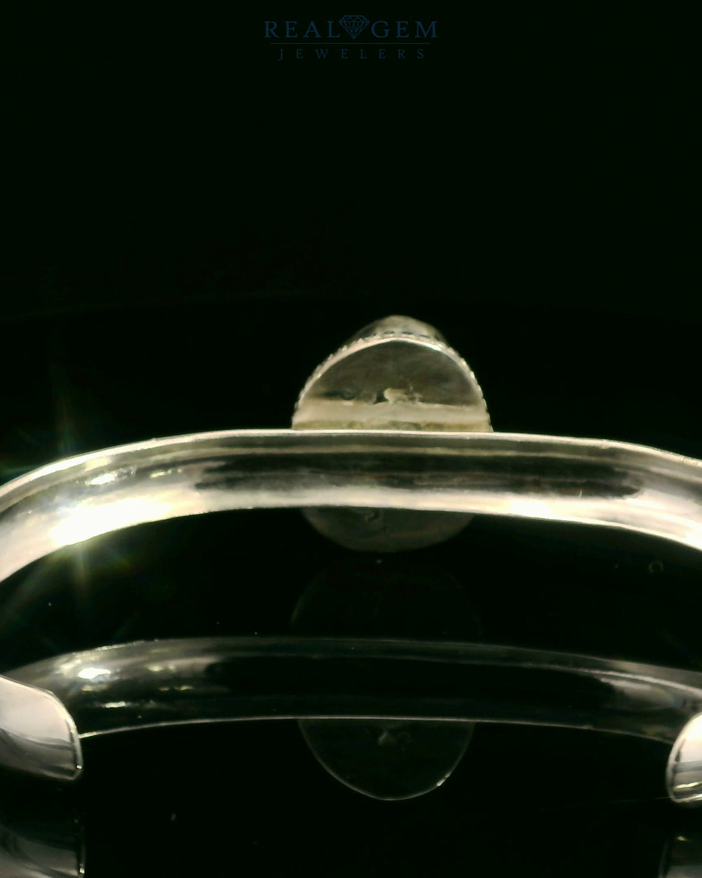 Elegant Turquoise Silver Bracelet