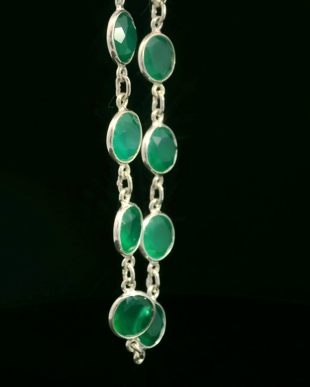 Elegant Chrysoprase Bracelet