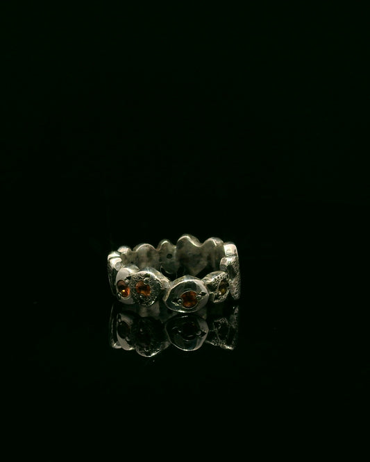 Elegant Silver Heart Ring